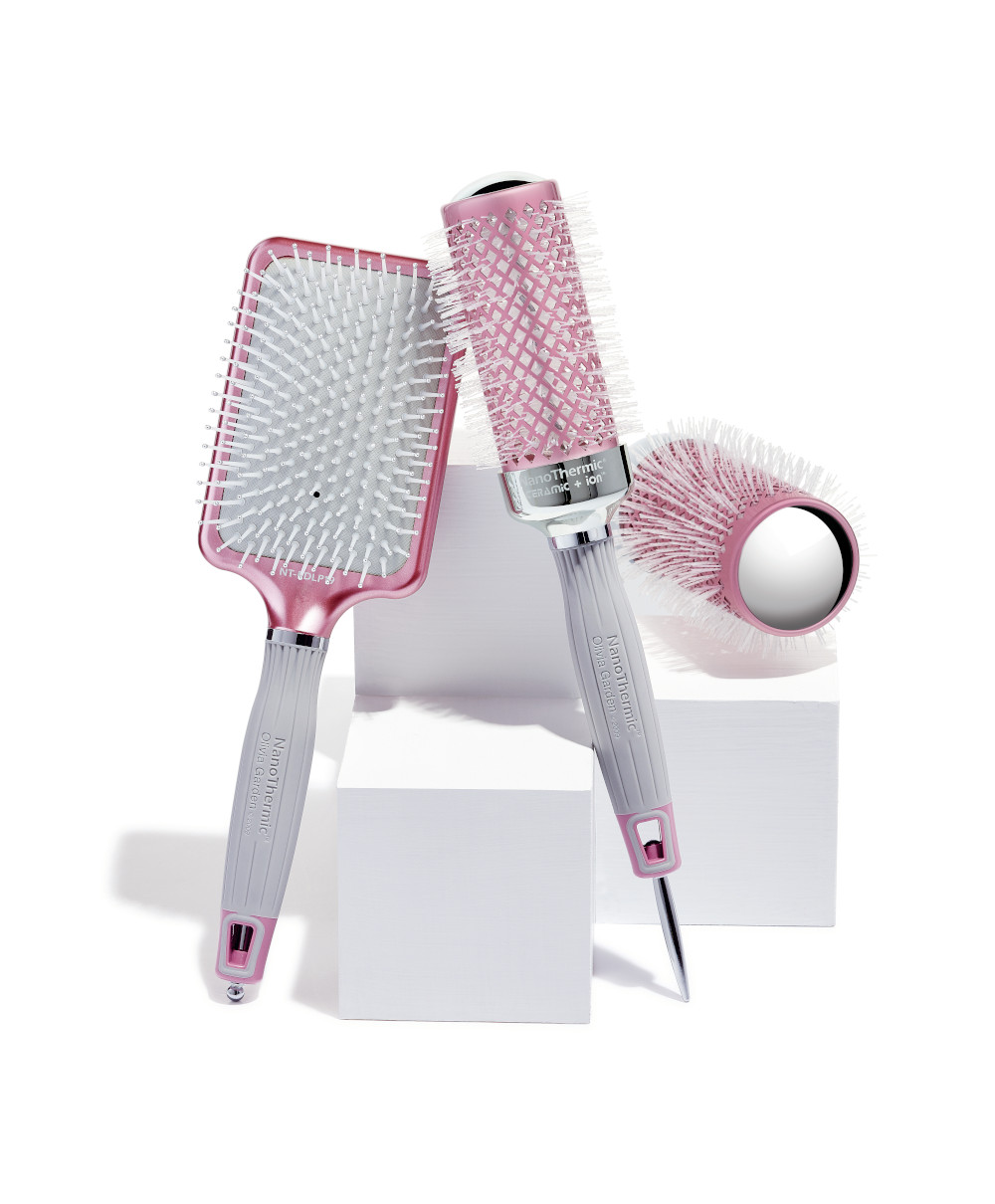 Olivia Garden Nano Thermic Round Brush BCA2019 NT34PA [OG386] Hair